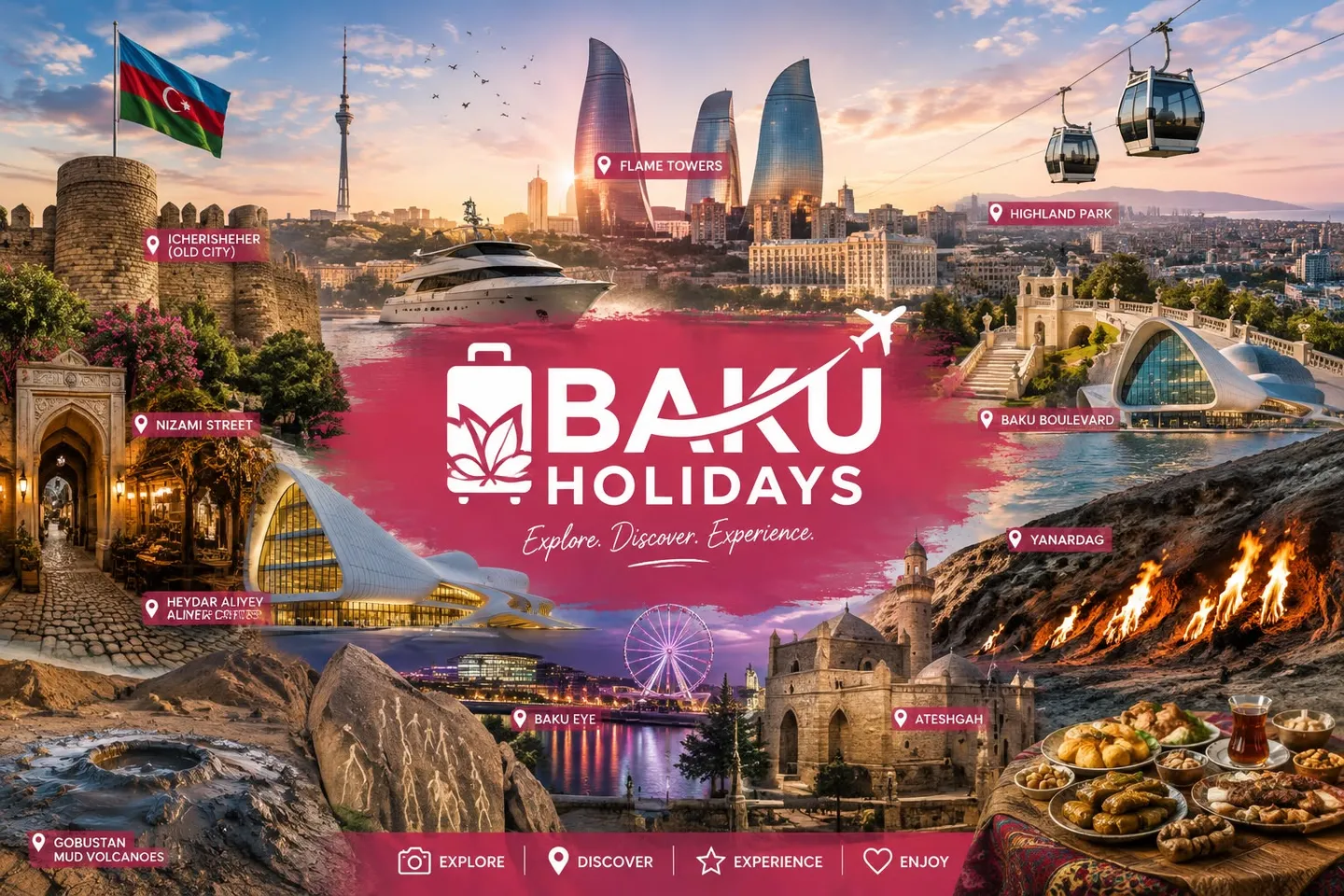 Baku Holidays destinations and experiences