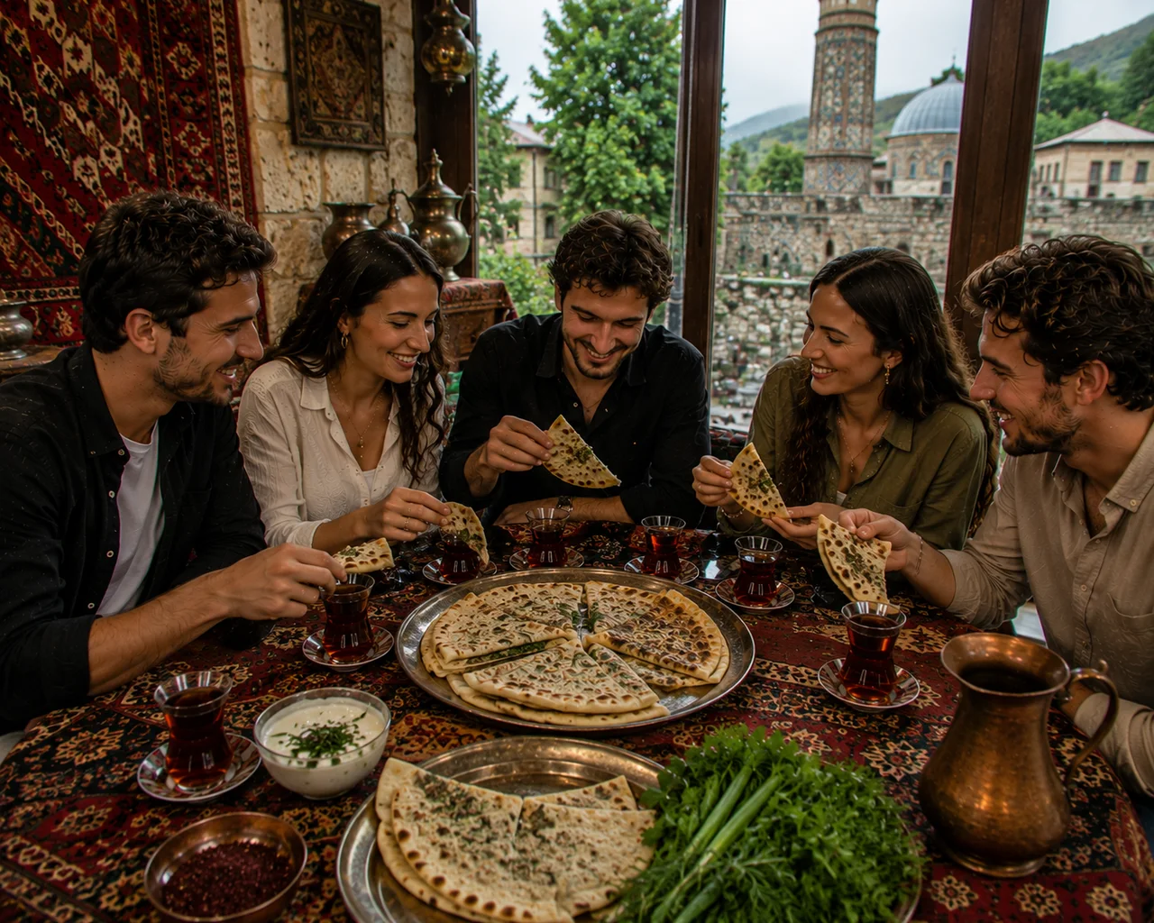 Ganja Qutab & Local Food Experience